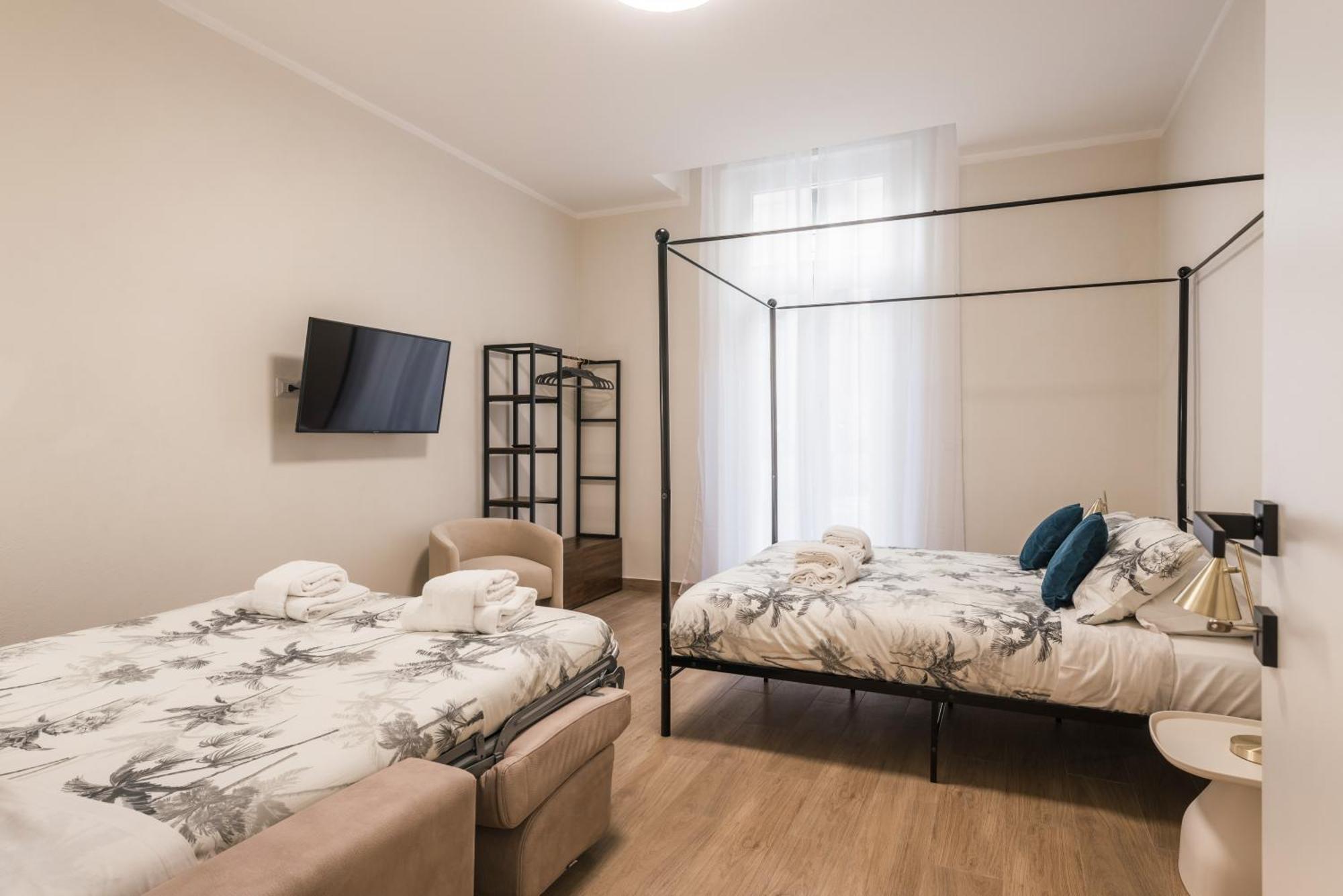 C3 Top Class Apartment, 2 Camere Da Letto, 2 Bagni, Giardino Distante 15 Minuti A Piedi Da Fontana Di Trevi Rome Buitenkant foto